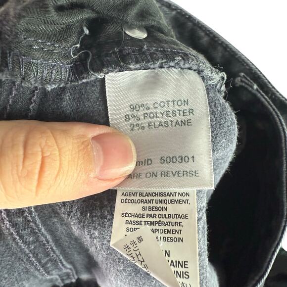 L.L. Bean 2 Pairs Women's 14 Black True Shape Classic Fit Straight Leg Jeans - Picture 4 of 8